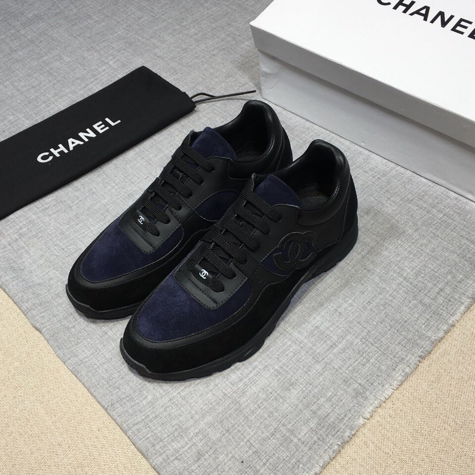 chanel black shoes