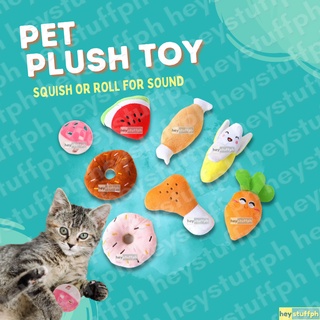 Pet Plush Toy Dog Toy Cat Toy Chew Toy Sound Interactive