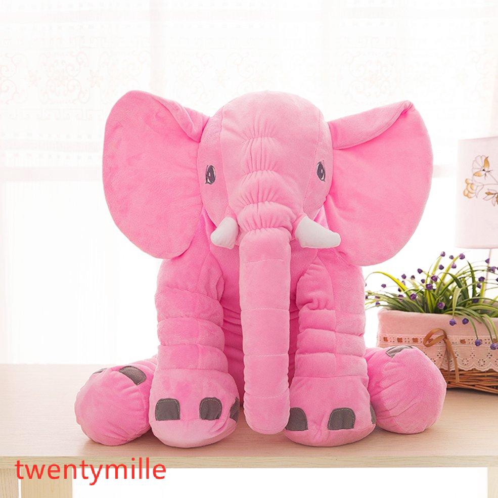 pink elephant stuffed toy