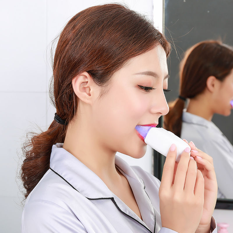 intelligent electric toothbrush with cold light