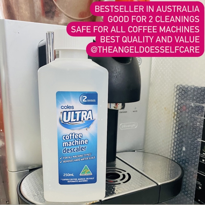 Coles Ultra Coffee Machine 2x Descaling Descaler 4 Nespresso Dolce