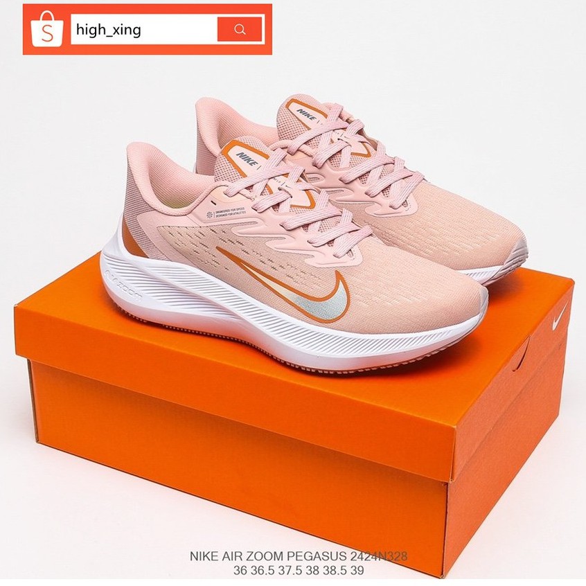 nike pegasus peach
