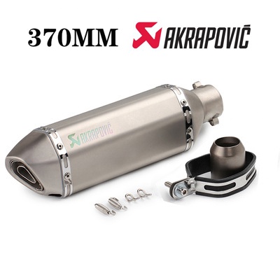 Akrapovic Exhaust Muffler Canister 51MM Interface Motorcycle Pipe 370mm  Universal M1 Mio i 125 | Shopee Philippines