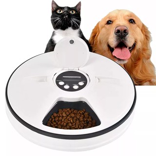 [Ready Stock]Automatic Pet Feeders Programmable 6 Meal Timing Pet Bowl Portion Control Pet Feeders
