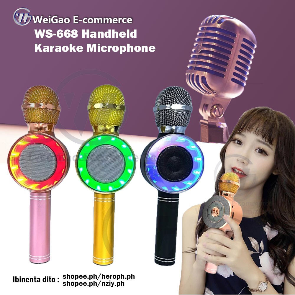 karaoke mic bluetooth speaker