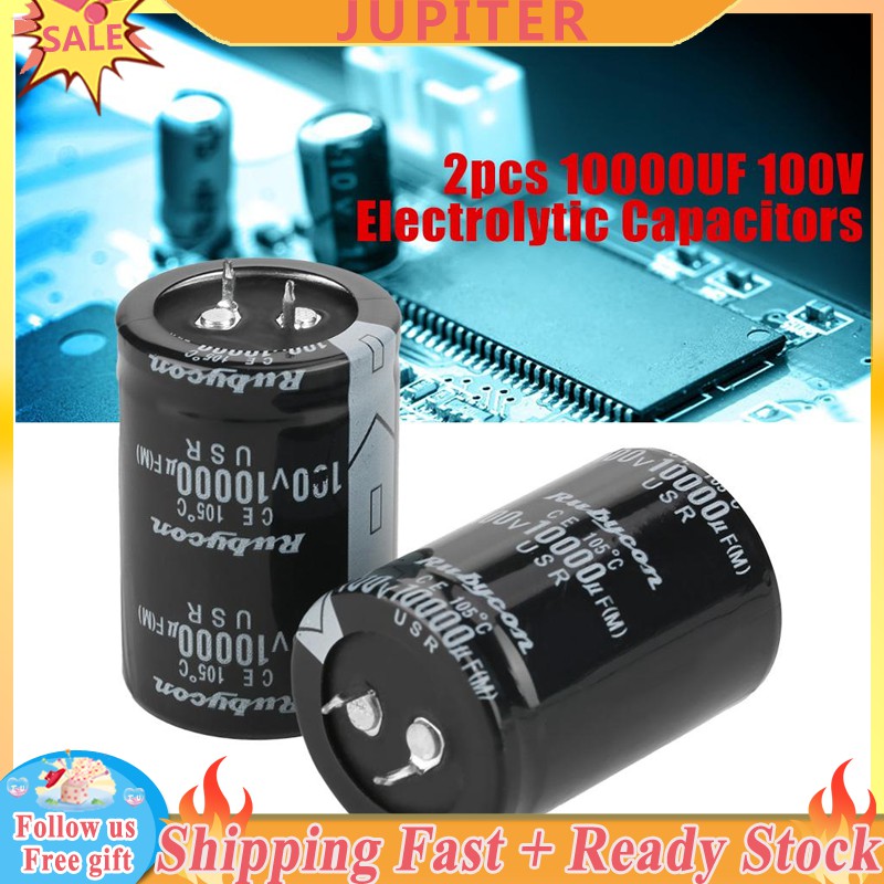 1x 63V 12000uF Amplifier Audio Power Filter Electrolytic Capacitor 105°C 30x50mm