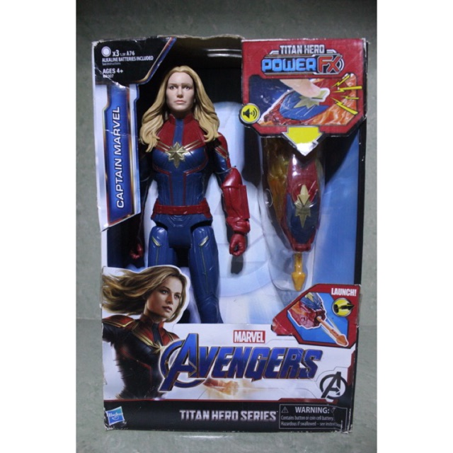 titan hero series captain marvel