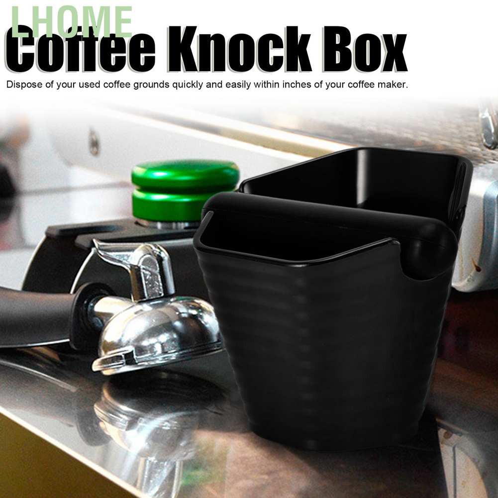 Espresso Coffee Grind Knock Box Shockabsorbent Mini Hexagon Grounds