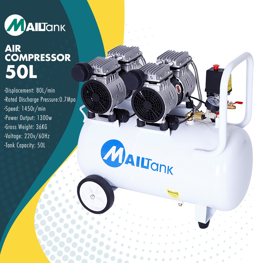 MailTank Air Compressor 50L Shopee Philippines