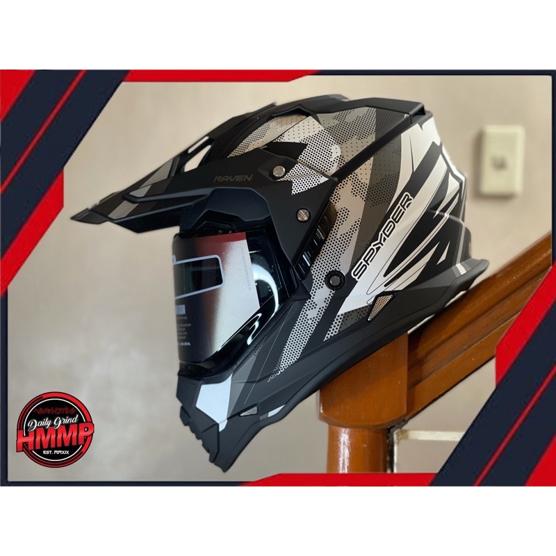 Spyder Hex 2.0 Full Face Dual Visor Helmet | Shopee Philippines