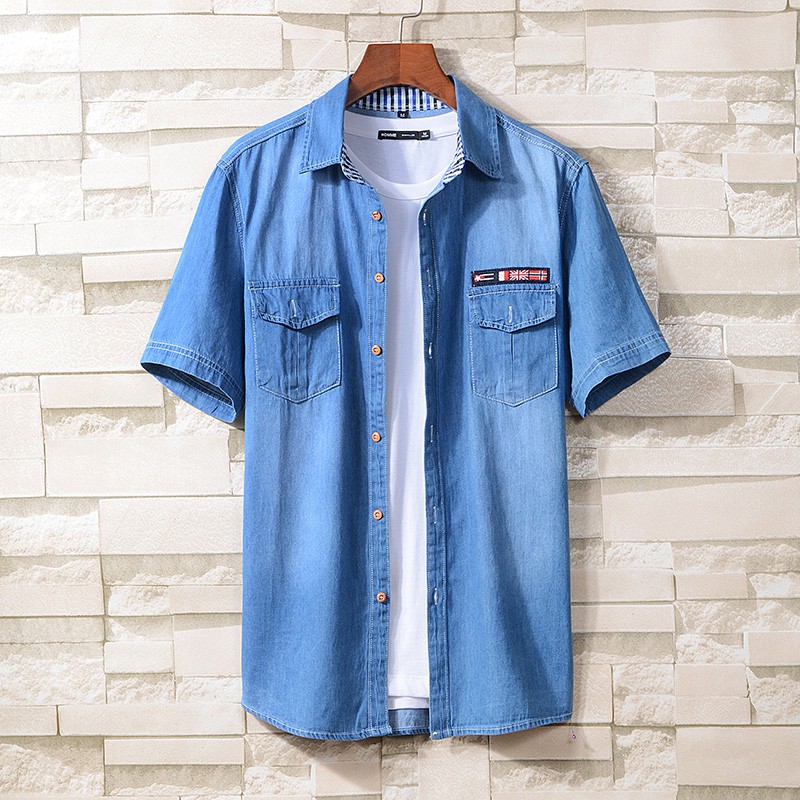 denim shirt men price