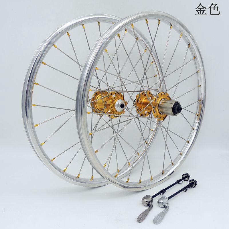 folding bike wheel