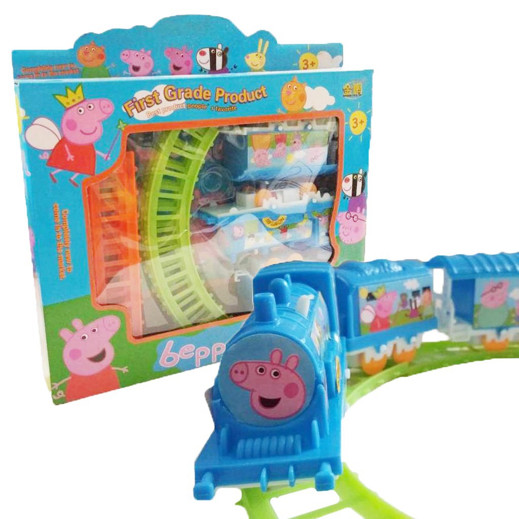 peppa pig car track