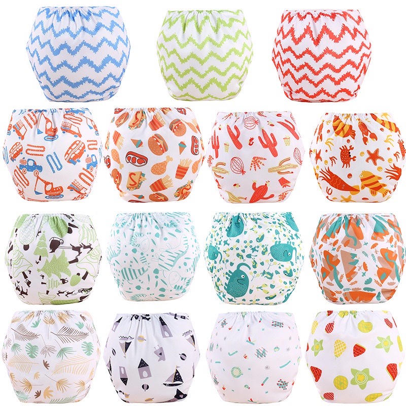 MCMQ Baby Diaper Cloth Diaper Washable Reusable Diaper Newborn Diaper