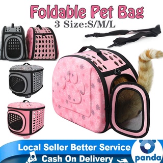Size S/M/L Travel Dog Carrier Portable Folding Pet Cage Carrying Bags Handbag Cat Puppy