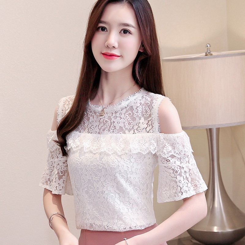 cute white lace tops