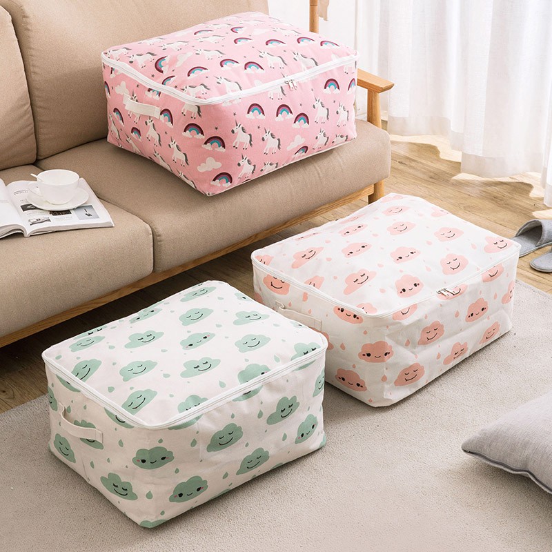 cotton storage bags for clothes