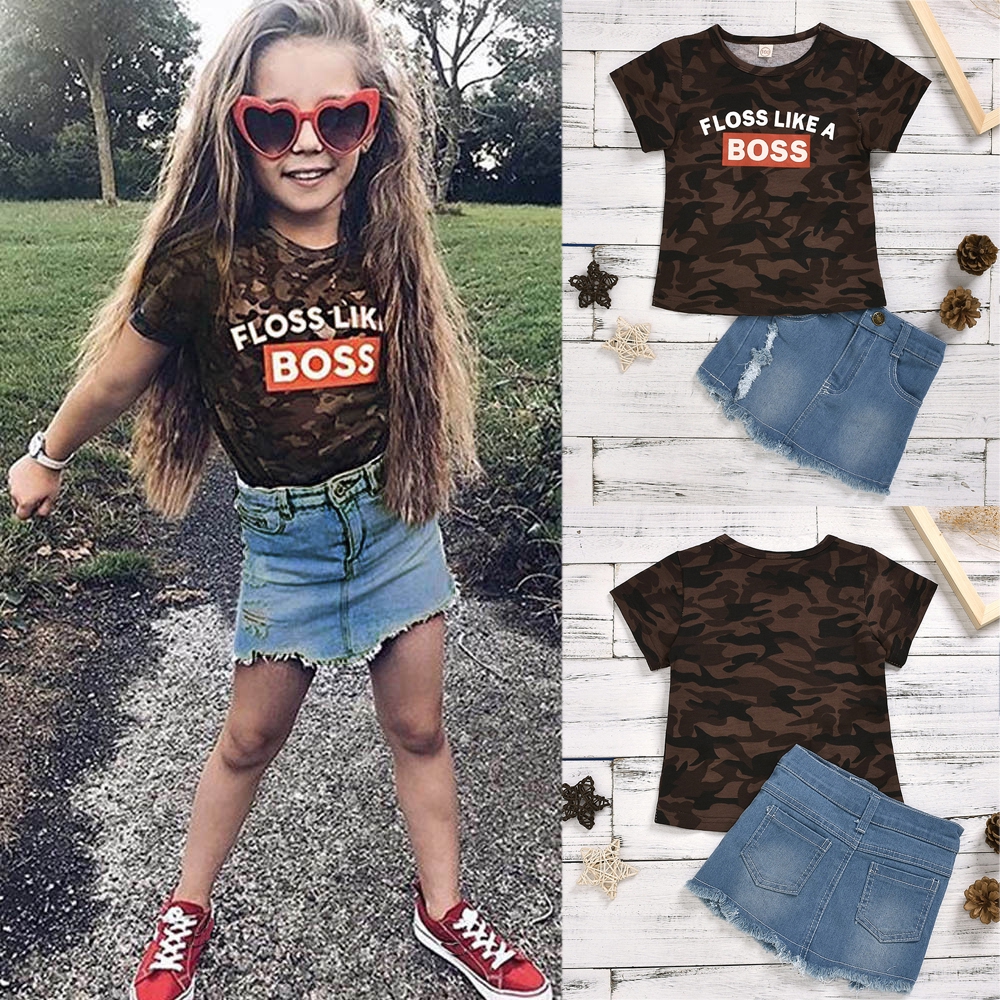 children's denim skirts