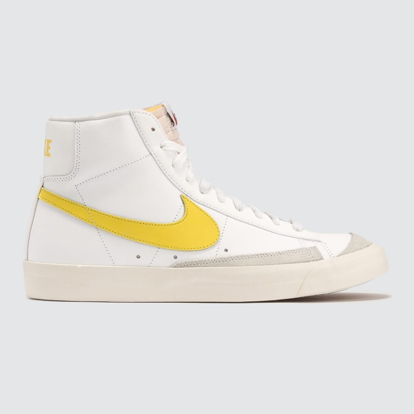 nike blazer mid vintage yellow