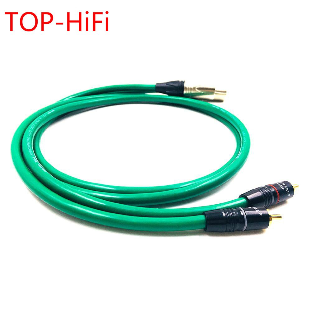TOPHiFi Pair TypeSNAKE RCA to XLR Balacned Audio Cable RCA Male to