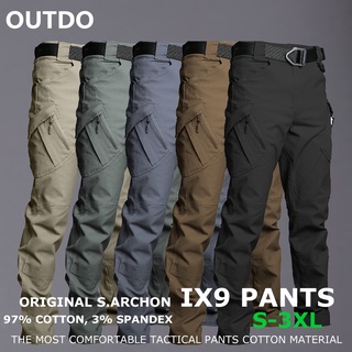 Ready Stock Men’s Cargo Military Tactical Combat Trousers Pants IX9 MULTIPURPOSE OUTDOOR PANTS
