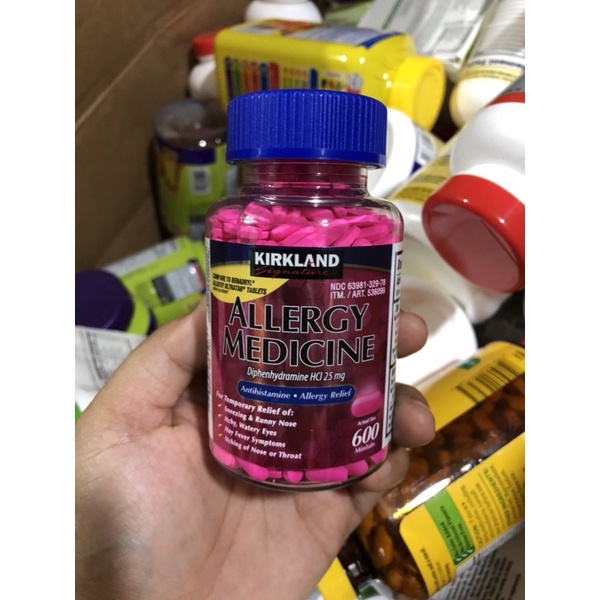 Kirkland allergy medicine 600tabs (exp APRIL 2024) Shopee Philippines