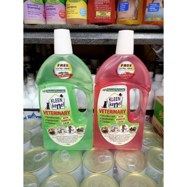Kleen Kenel Natural Formula Veterinarian 1L (Disinfectant, Deodorizer, Cleaner) Shopee Philippines