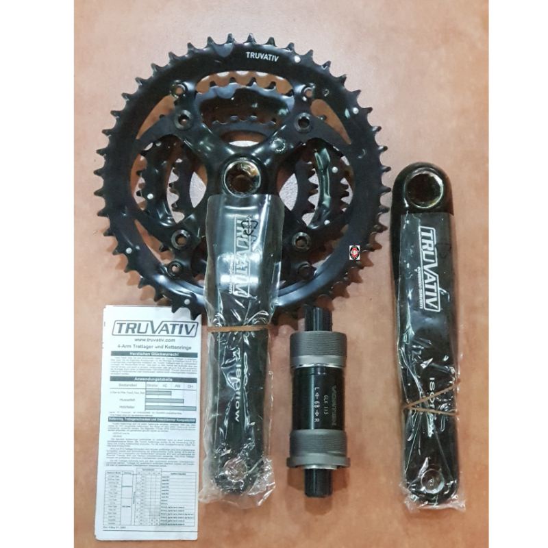 Truvativ Isoflow Mtb triple Chainwheel w BB (set) | Shopee Philippines
