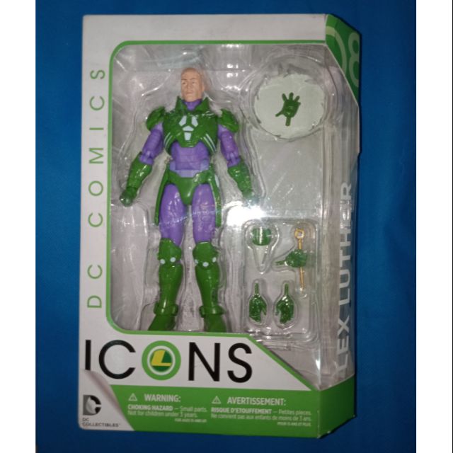 Dc Comics Dc Icons Lex Luthor Action Figure 6 Inch Shopee Philippines