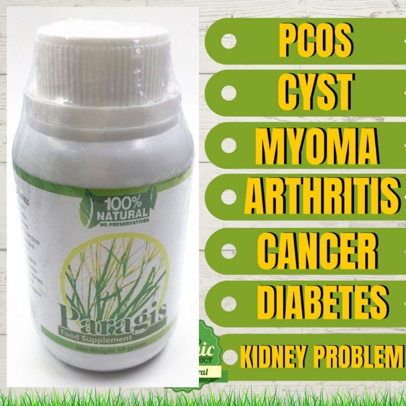 PARAGIS Herbal Natural 100 capsules for PCOS, Irreg, Cyst, Myoma