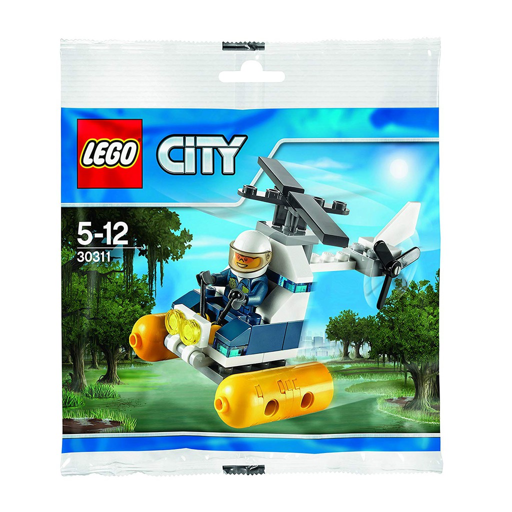 police helicopter lego set