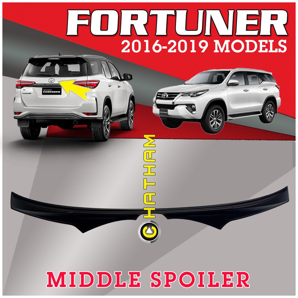 Toyota Fortuner 2016 up to 2019 ( Middle Spoiler ) Shopee Philippines
