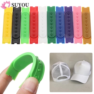 Color : Black 5 Sets 7 Holes Straps Buckle Baseball Cap Clip Hats Repair Fasteners Snap Strap Replacement Hat Accessories DUO ER