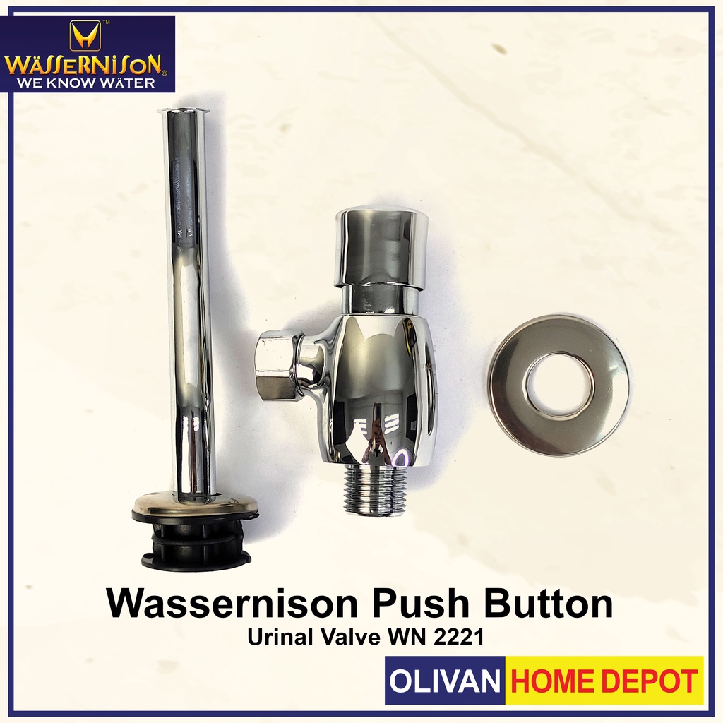 WASSERNISON Push Button Urinal Valve WN 2221 Shopee Philippines