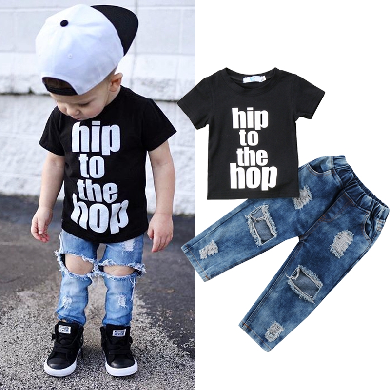 jean outfit for baby boy