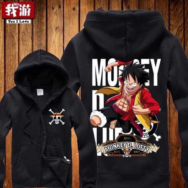 Kids One Piece Anime Luffy Jacket 3 6 Years Old Shopee Philippines