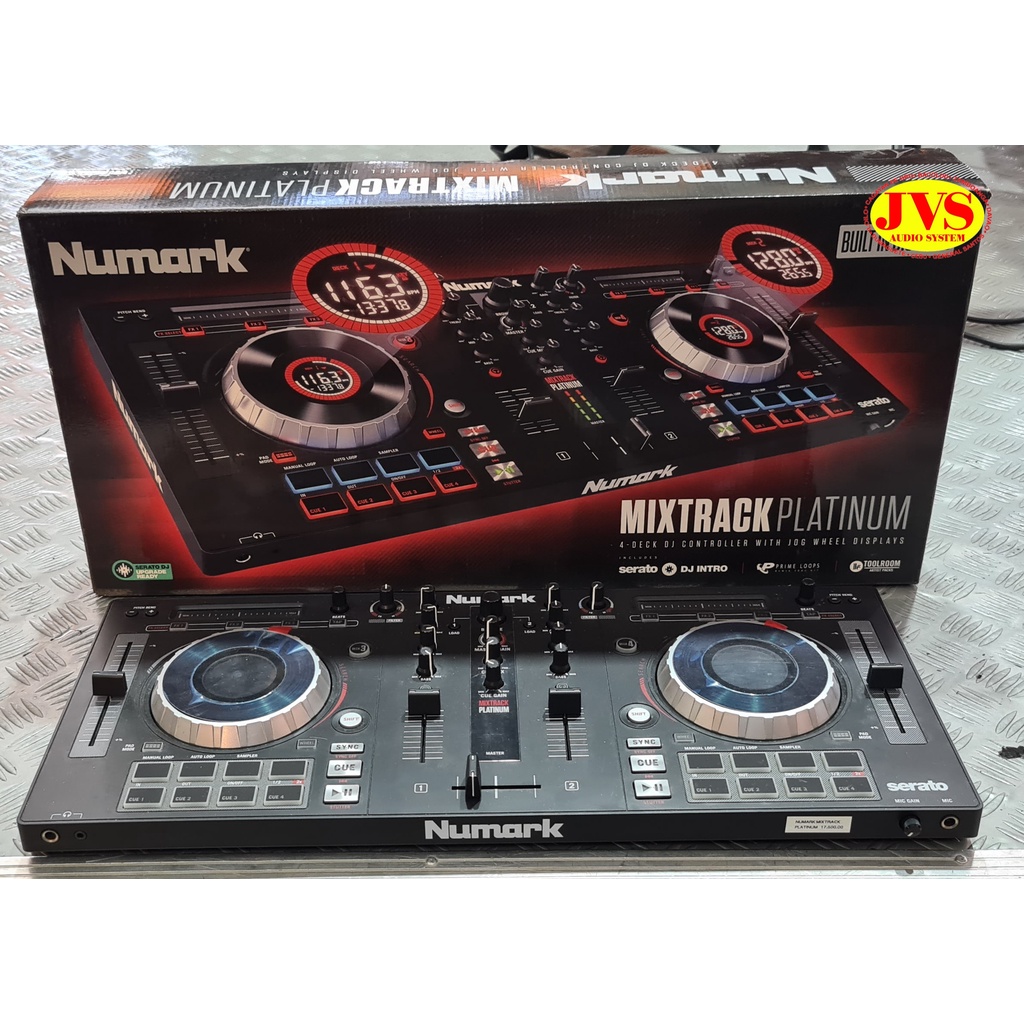 Numark Mixtrack Platinum 4-channel DJ Controller With 4-deck | Shopee ...