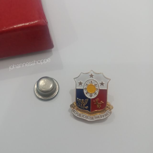 Coat of Arms of the Philippines Lapel Pin | Shopee Philippines