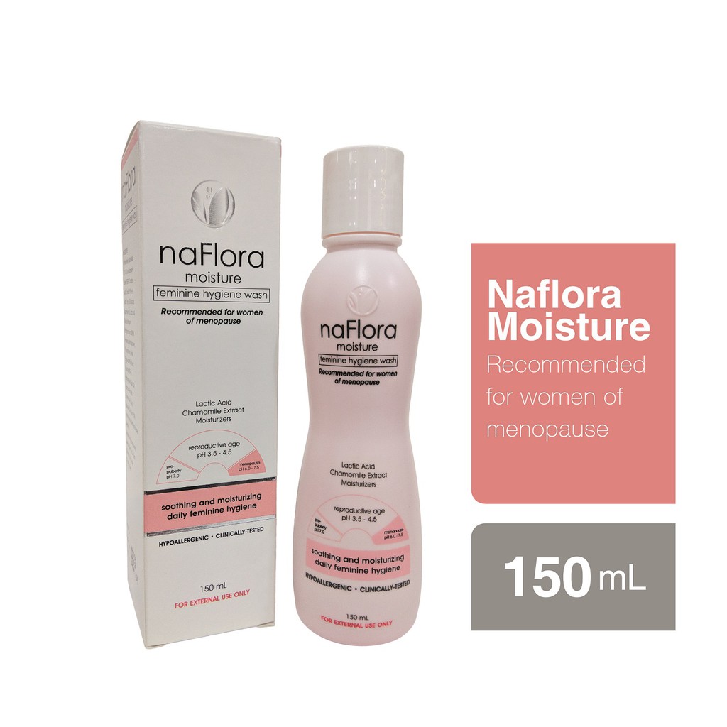 NAFLORA Moisture Feminine Hygiene Wash 150ml Shopee Philippines