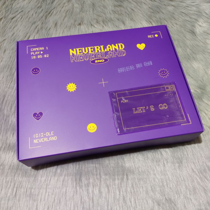 (G)I-dle NEVERLAND 韓国FC 2期 公式ファンクラブキット G I-DLE 2nd kit Membership Fan Club Neverland Kit G IDLE g I
