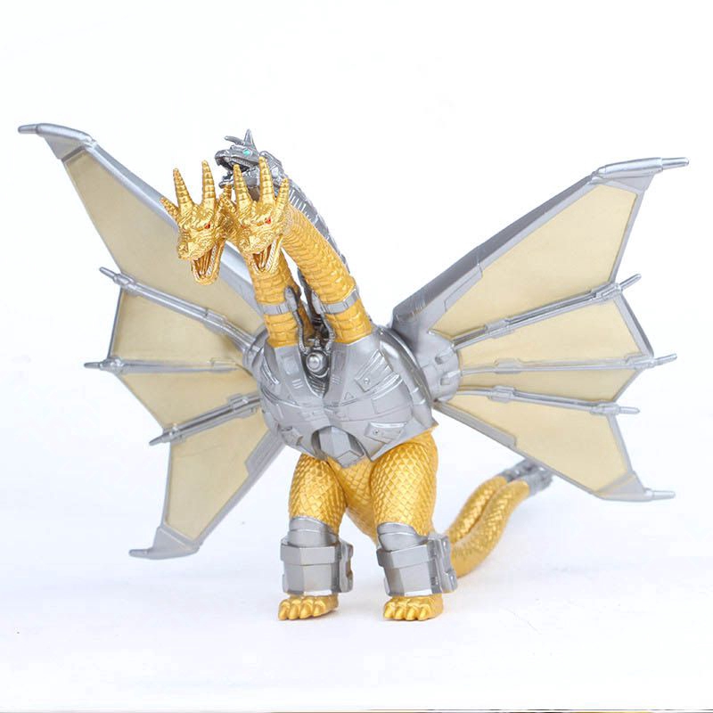 For Children20cm Godzilla Monster Mecha King Ghidorah Gidora 3 Head ...