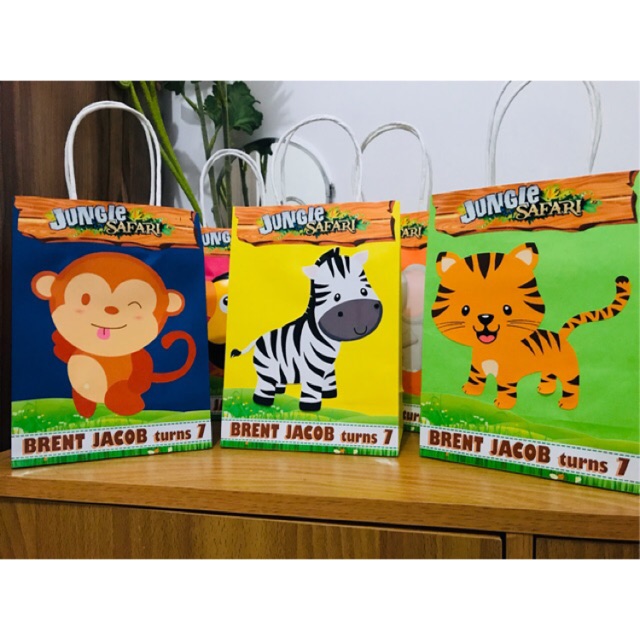 [COD!] Jungle Safari Animals Loot Bags Shopee Philippines