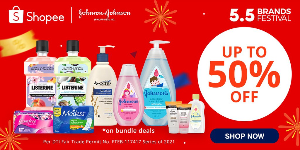 Johnson & Johnson PH , Online Shop Shopee Philippines