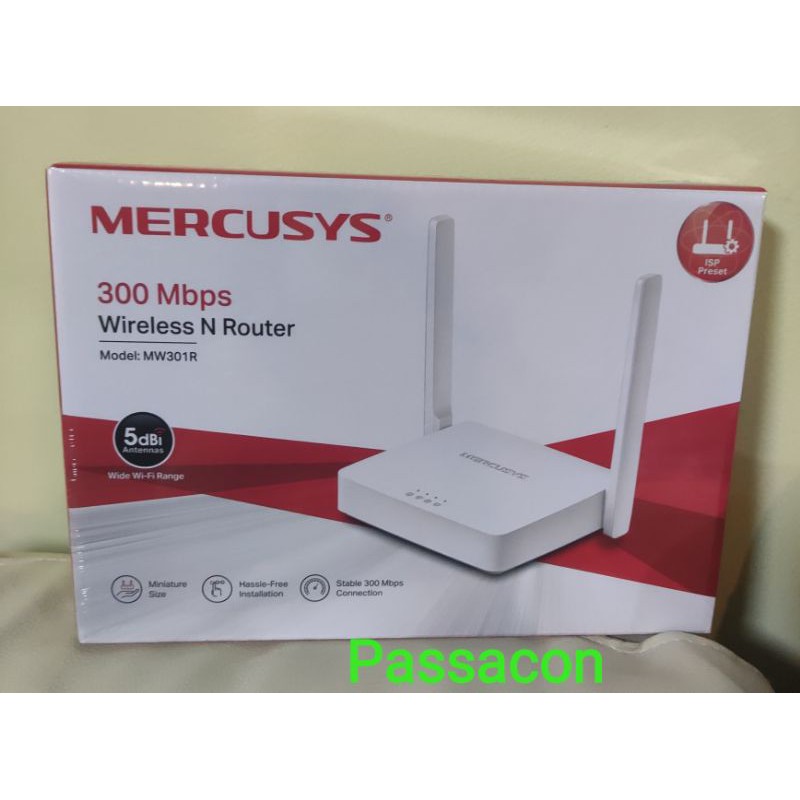 Mercusys mw301r настройка роутера