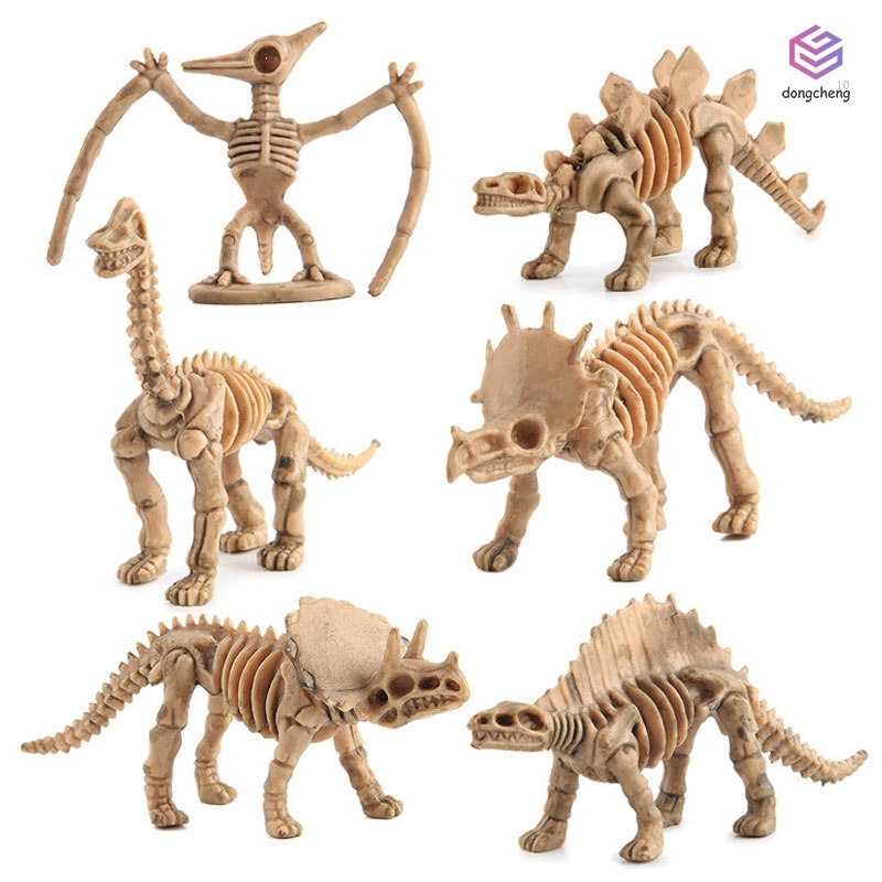 dinosaur skeleton figures