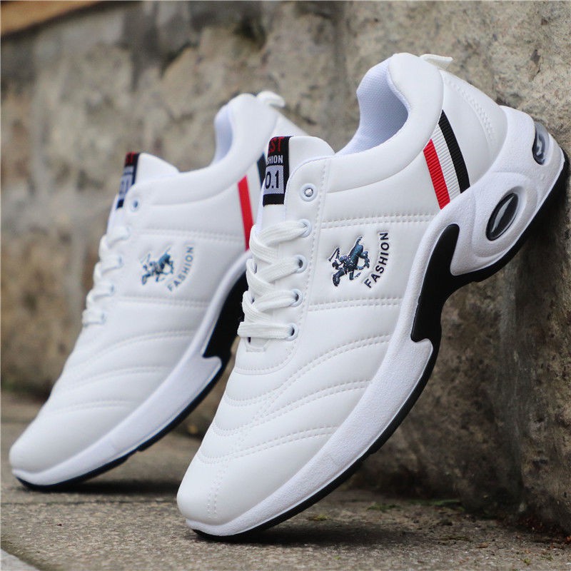 white tennis shoes in winter