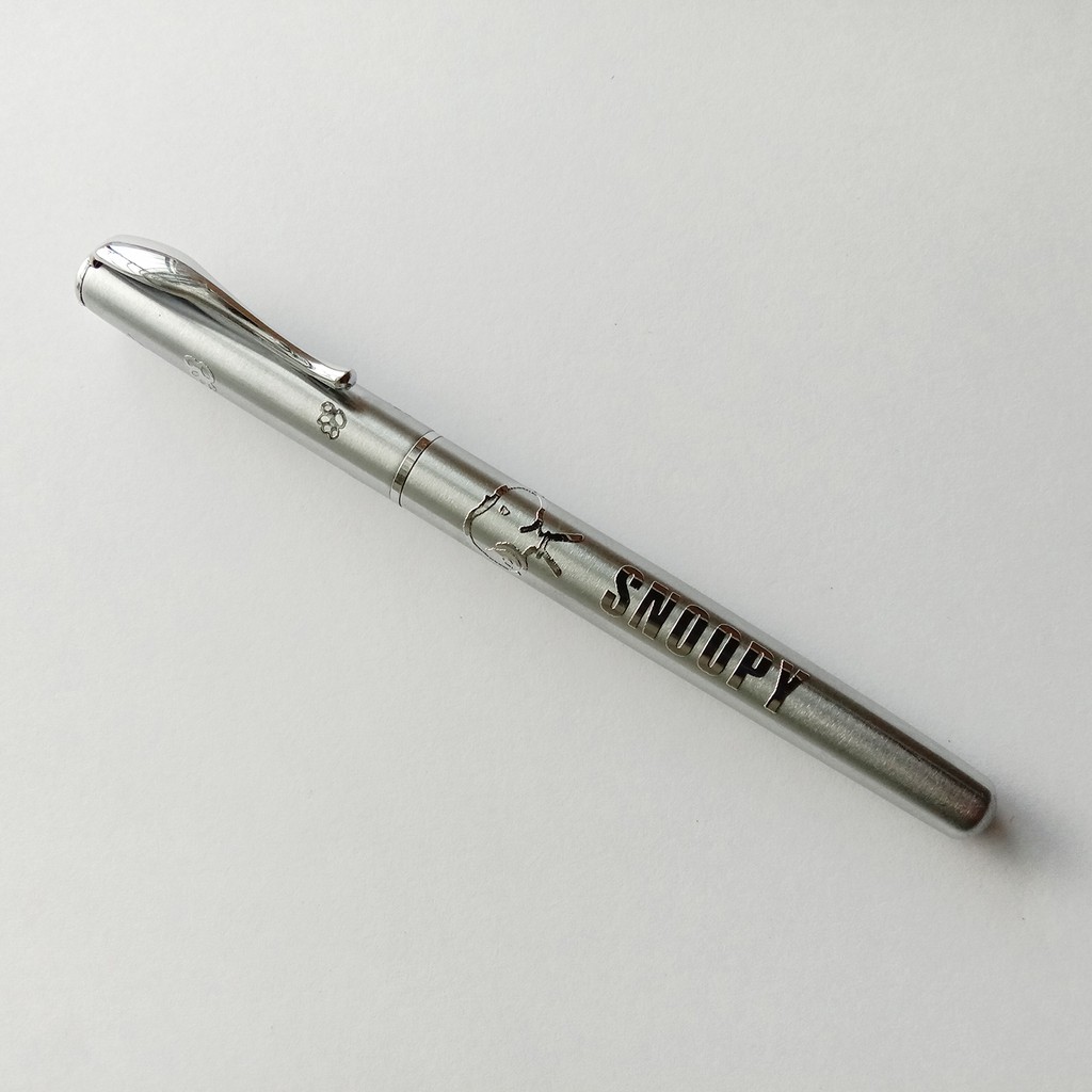 Snoopy Stainless Steel Fountain Pen Shopee Philippines