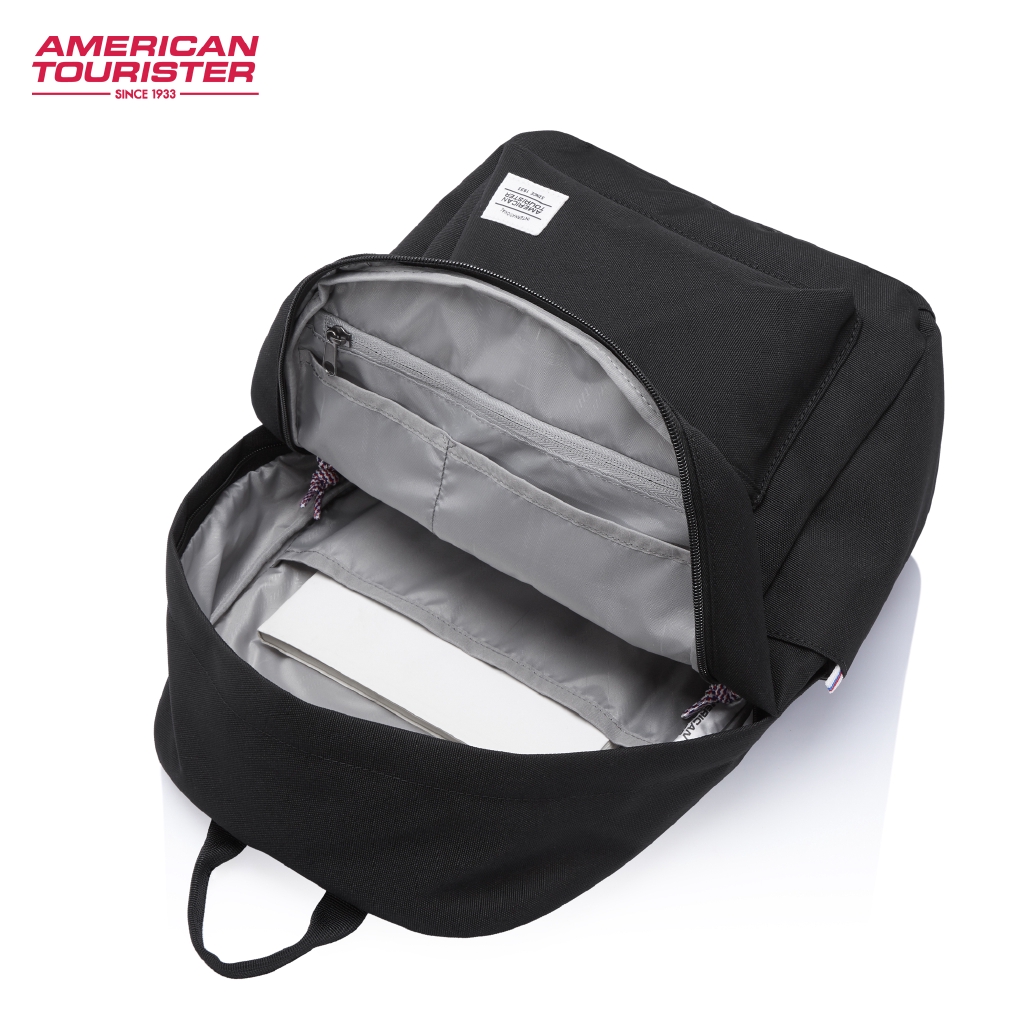 american tourister textured backpack