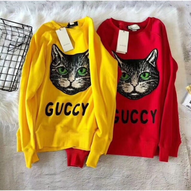 gucci mystic cat sweater