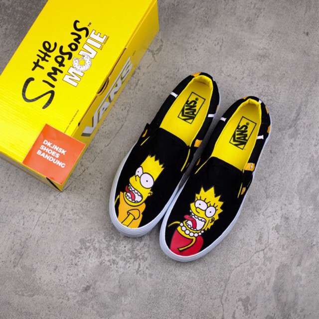 vans slip on simpson